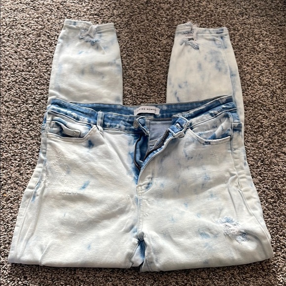 Flying Monkey Sky Blue Ripped Skinny Jeans - Picture 2 of 15